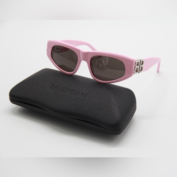 NEW BALENCIAGA BB0095S 013 PINK SUNGLASSES BALENCIAGA BB 0095S - Picture 2 of 12